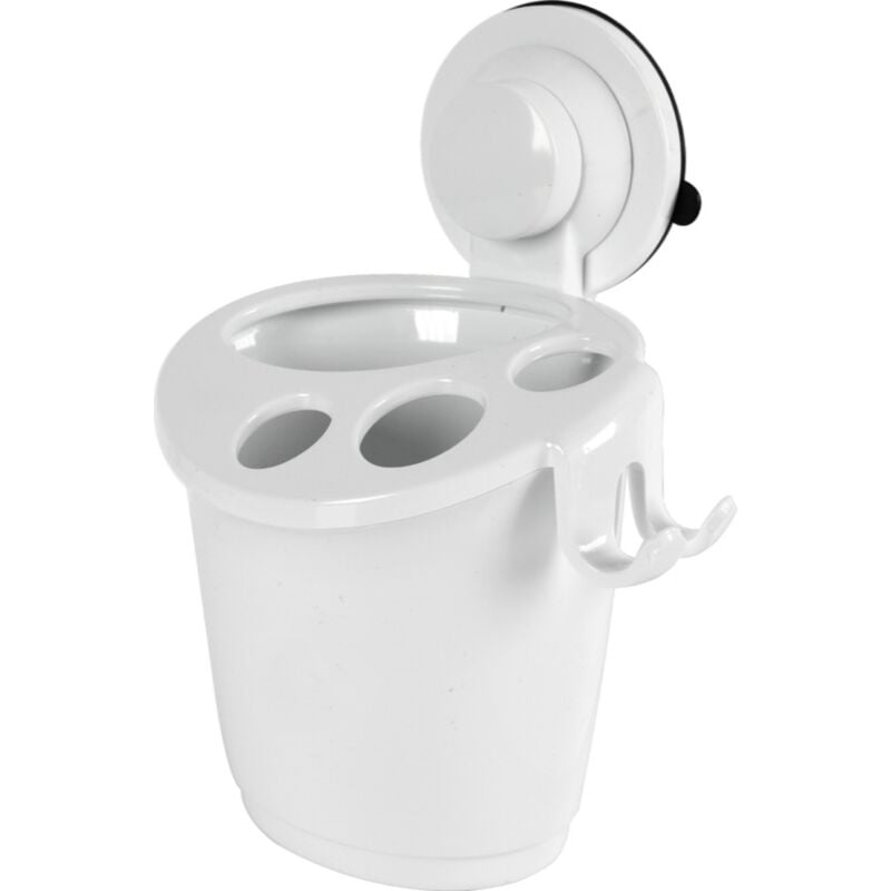 foto del prodotto maury s strong portaspazzolini a ventosa per bagno