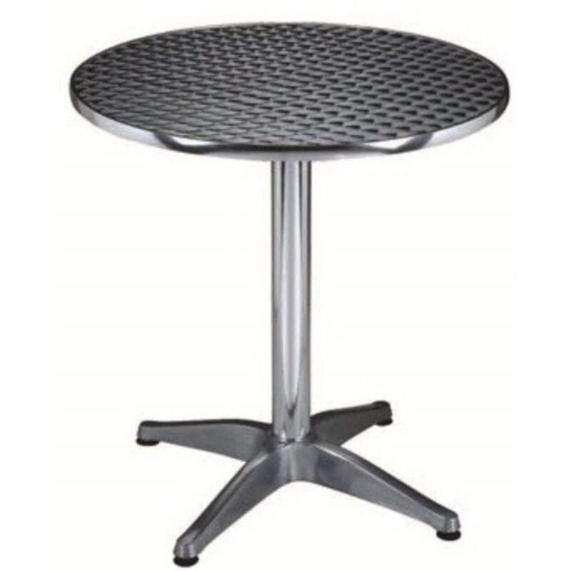 foto del prodotto maury s tavolo da bar tondo 70 x h 70 cm waterproof in alluminio