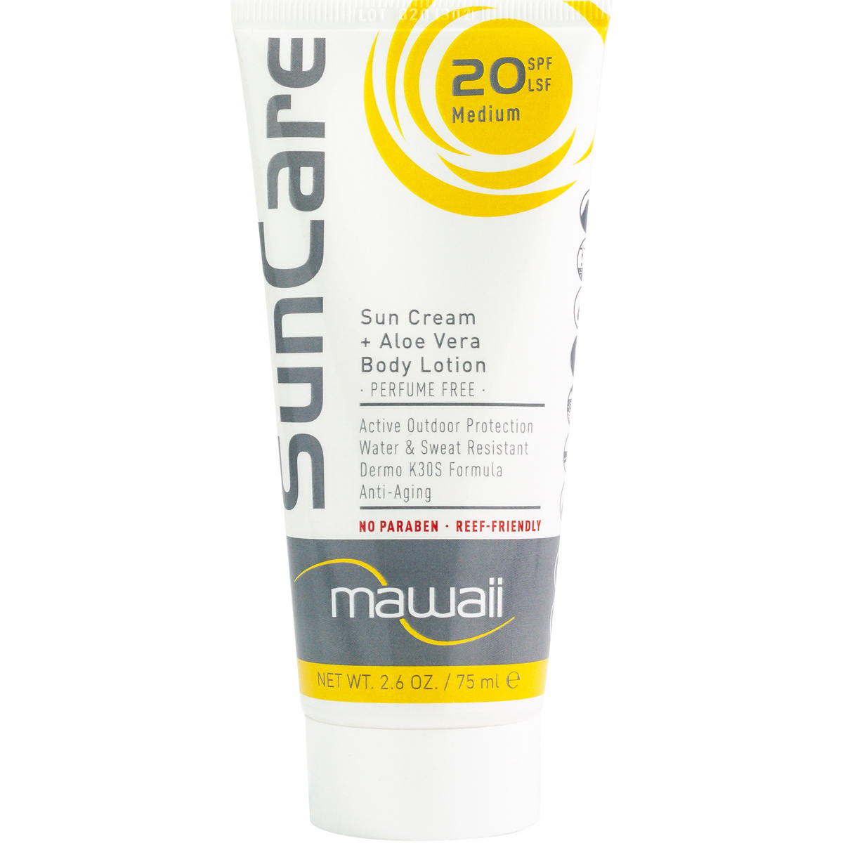 foto del prodotto mawaii protezione solare sun care medium spf 20