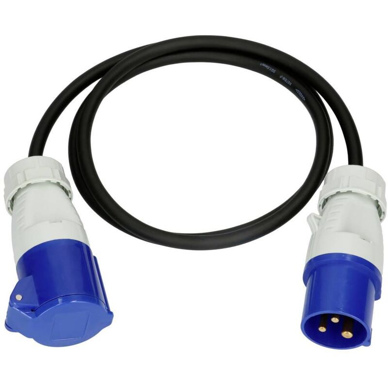 foto del prodotto max hauri ag max hauri 163894 alimentazione prolunga blu, nero 1.5 m h07rn f 3g 1,5 mm resistente agli olii, resistente ai raggi uv