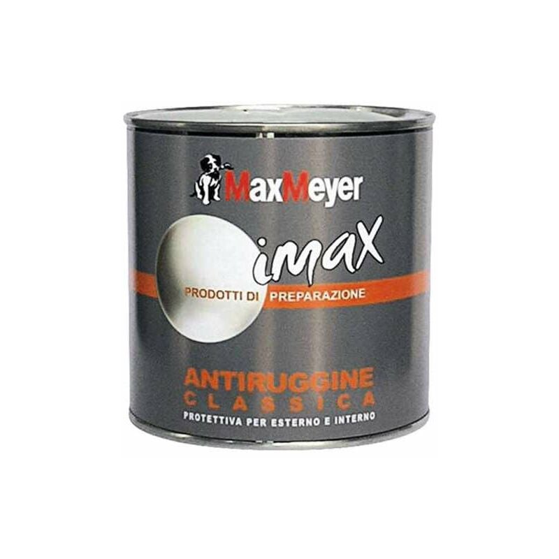foto del prodotto max meyer antiruggine all acqua grigio 0,5 l