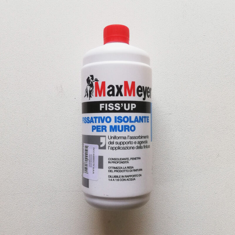 foto del prodotto max meyer fiss up 1lt fissativo isolante per interni base vinilica