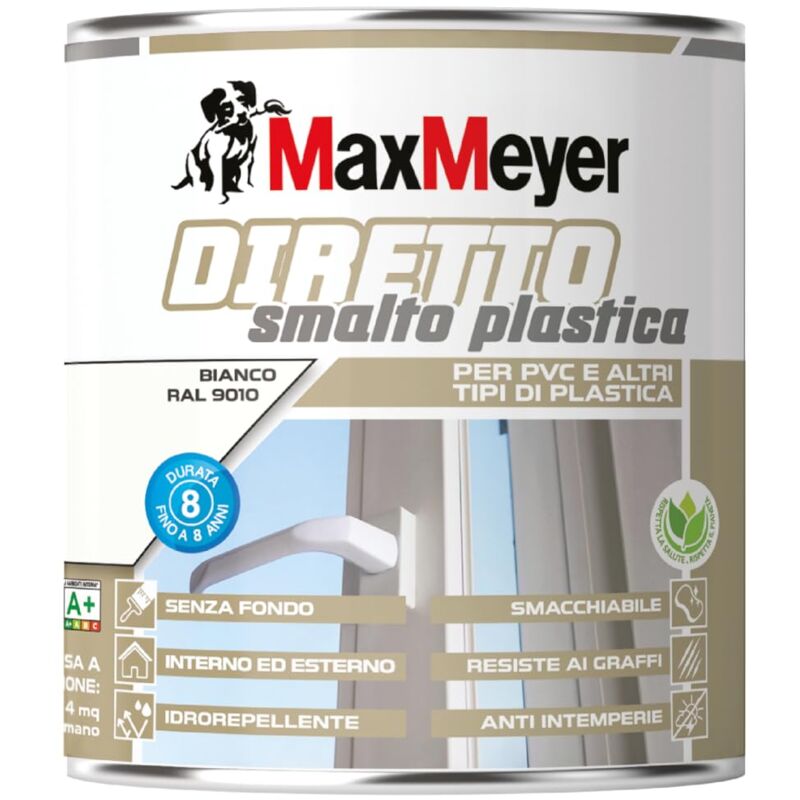foto del prodotto max meyer maxmeyer diretto plastica r9010 bianco 0.5 l