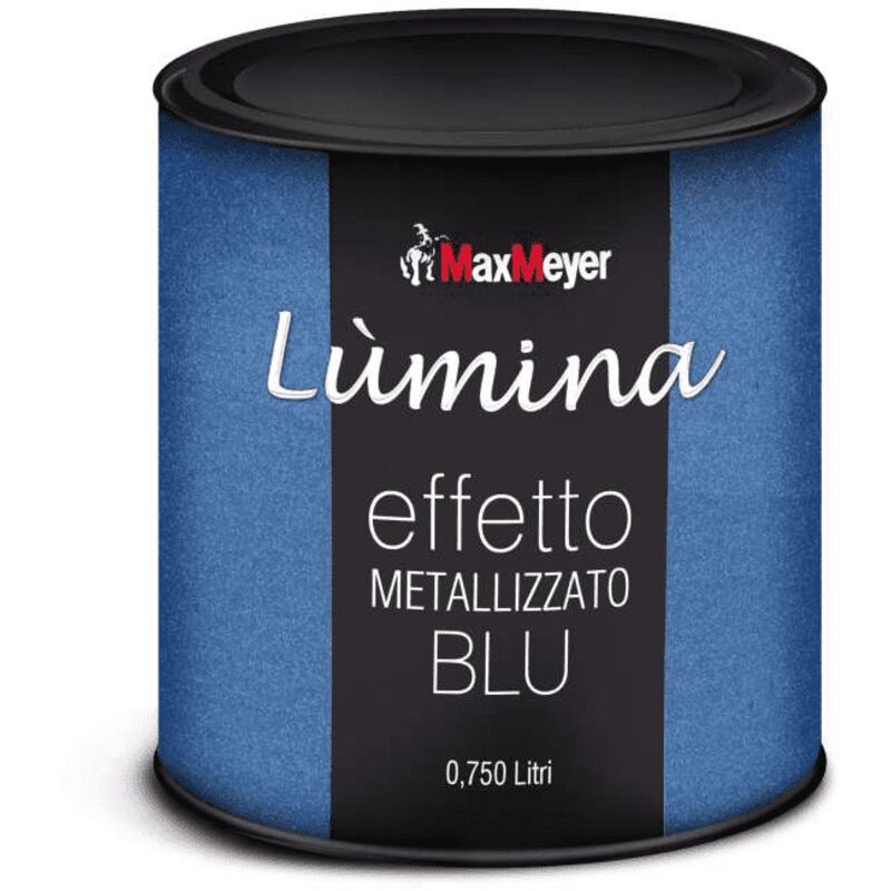 foto del prodotto max meyer maxmeyer lumina finitura metallizzataper interni effetto blu 750 ml