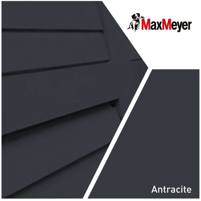 foto del prodotto max meyer maxmeyer smalto a solvente brillante antracite r7016 0,750 l