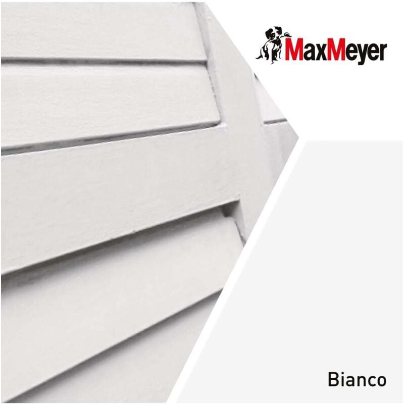 foto del prodotto max meyer maxmeyer smalto a solvente brillante bianco r9010 0,750 l