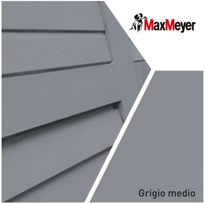 foto del prodotto max meyer maxmeyer smalto a solvente satinato grigio medio r7040 0,750 l
