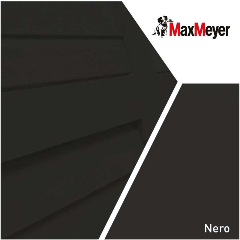 foto del prodotto max meyer maxmeyer smalto a solvente satinato nero r9005 2 l