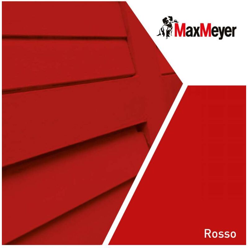foto del prodotto max meyer maxmeyer smalto a solvente satinato rosso r3020 0,750 l