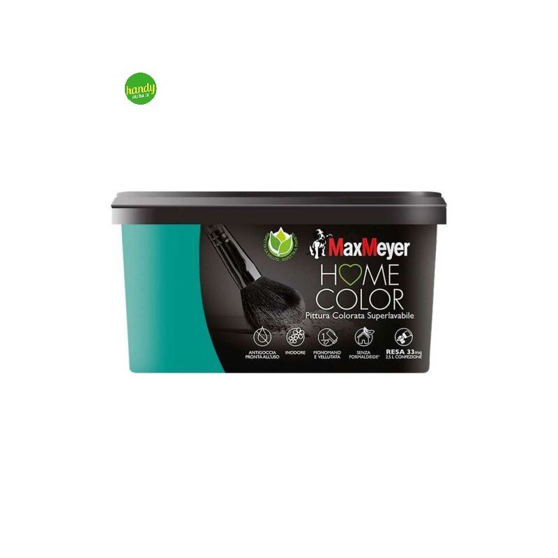 foto del prodotto max meyer pittura superlavabile maxmeyer home color pavone lt.2,50