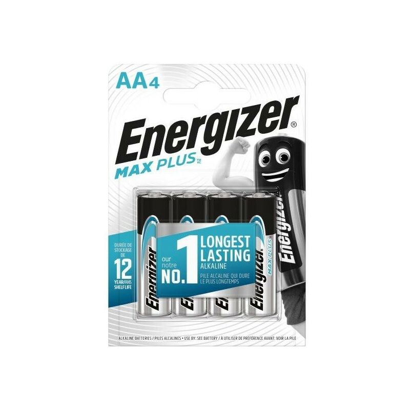 foto del prodotto max plus aa 4 pile energizer