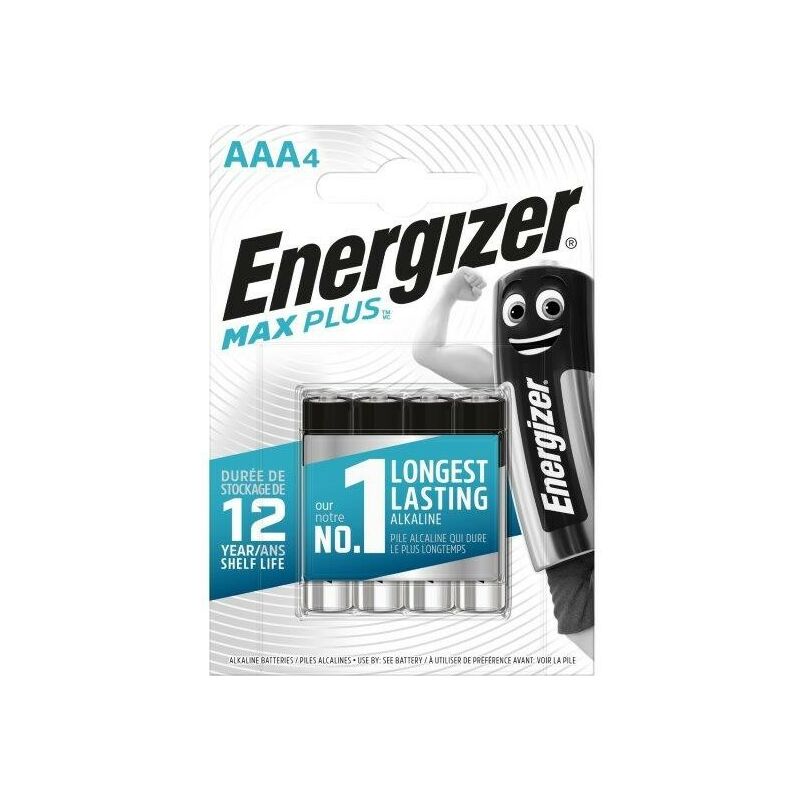 foto del prodotto max plus aaa 4 pile energizer