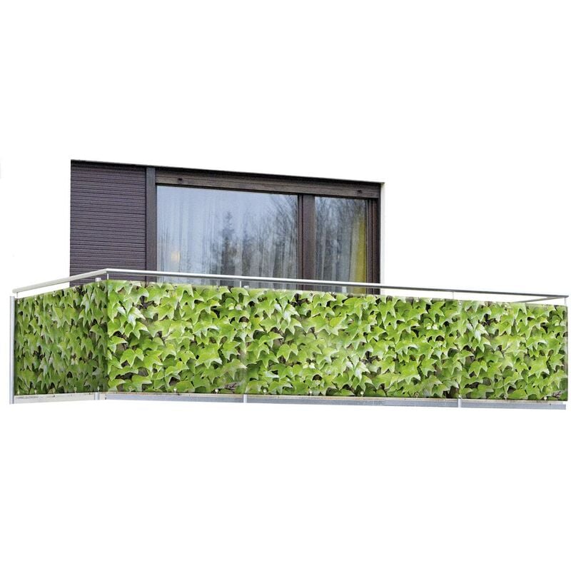 foto del prodotto maximex frangivista wild wein, 5 m, per balcone e terrazza, in polietilene, 85 x 500 cm, multicolore