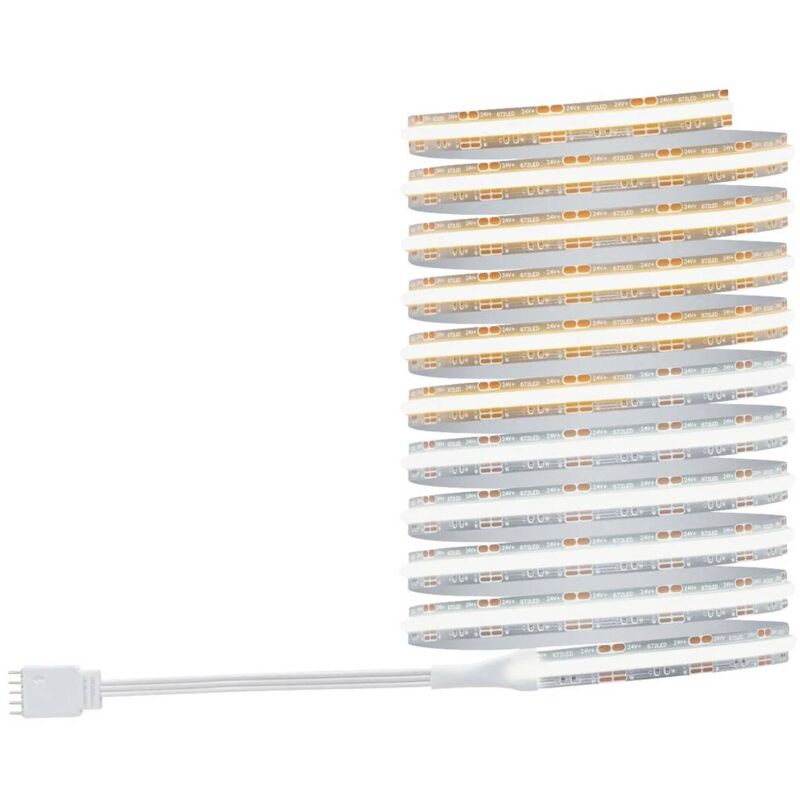 foto del prodotto maxled 1000 71115 kit base striscia led 230 v 3000 mm bianco caldo 1 kit paulmann
