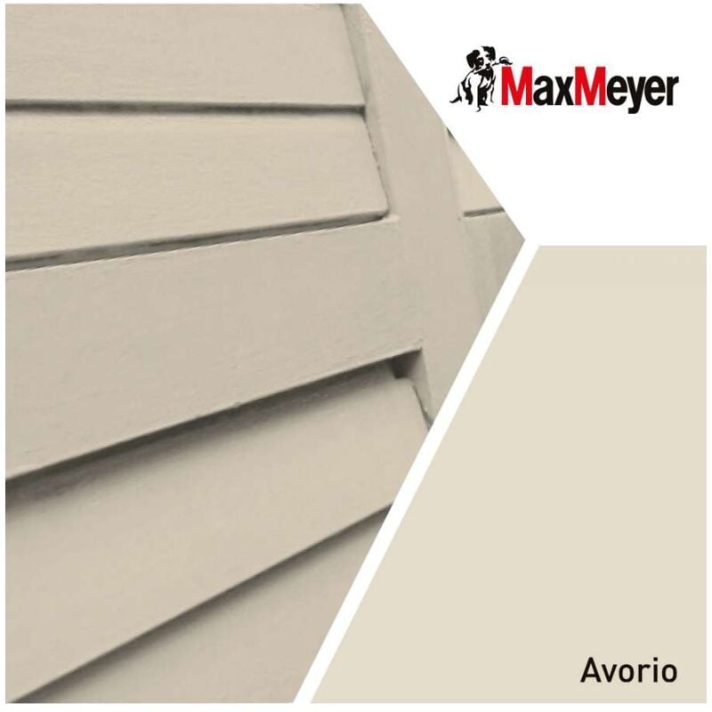 foto del prodotto maxmeyer smalto a solvente satinato avorio r1013 0,750 l