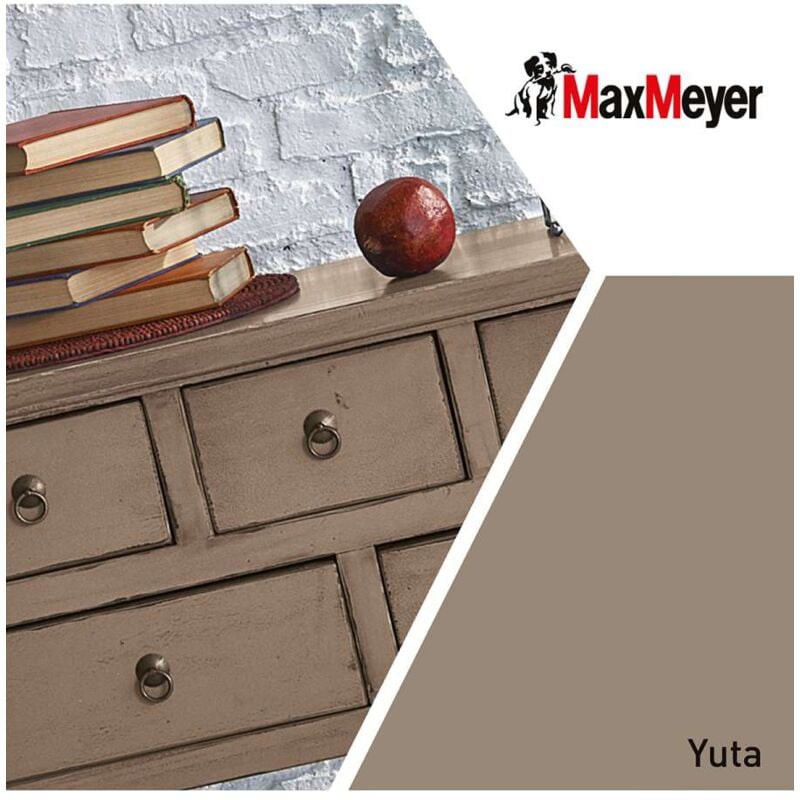 foto del prodotto maxmeyer smalto brillante all'acqua poliuretanico yuta 0,125 l