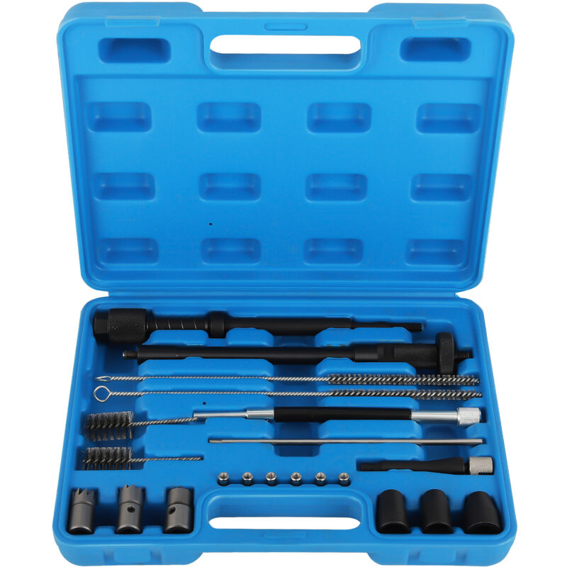 foto del prodotto maxpeedingrods 21pcs universale sedi iniettori pulizia albero kit for citroen for peugeot