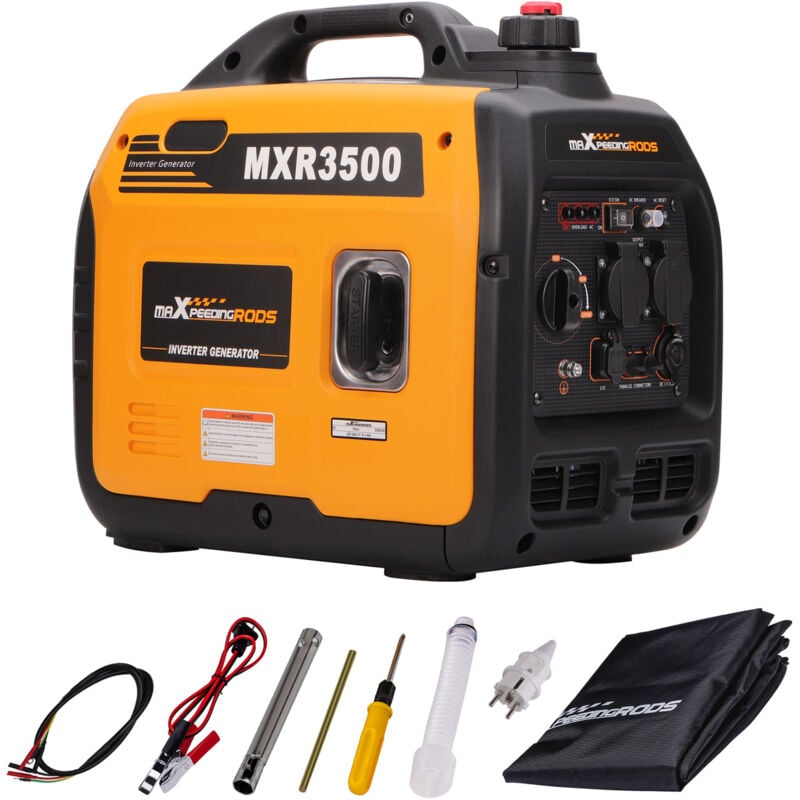 foto del prodotto maxpeedingrods 3300w generatore corrente silenziato 3 kw a benzina gruppi elettrogeni inverter motore 4 tempi per all aperto campeggio partito