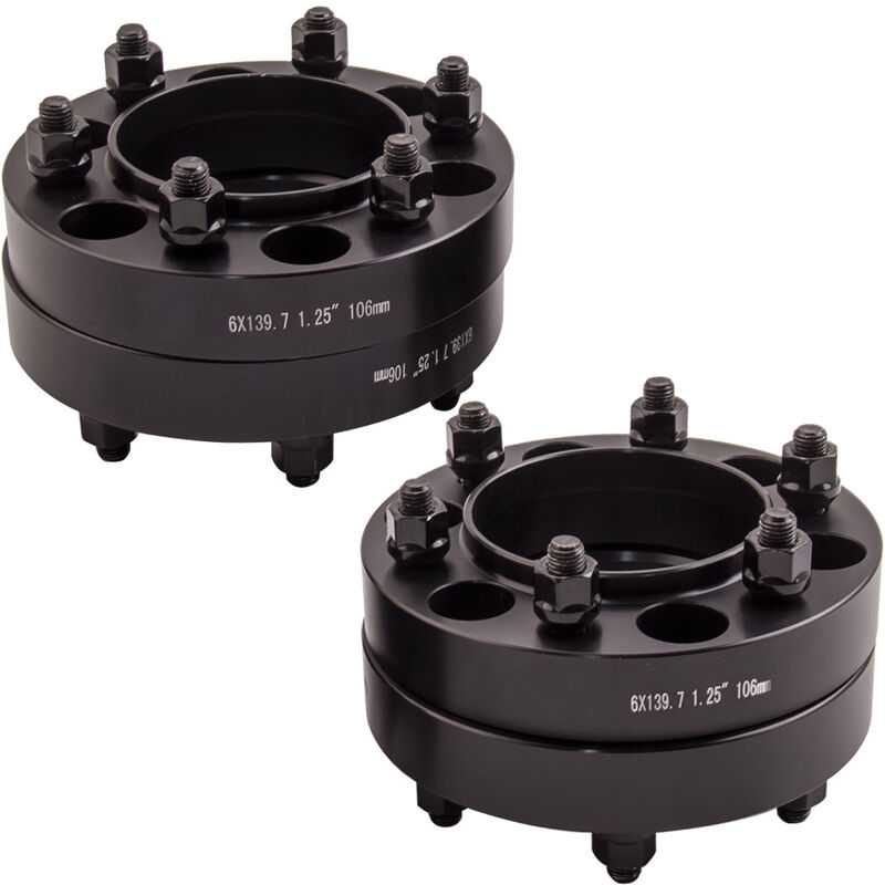 foto del prodotto maxpeedingrods 4x1.25 32mm 6x139.7mm distanziale ruota per toyota sequoia tundra wheel spacer