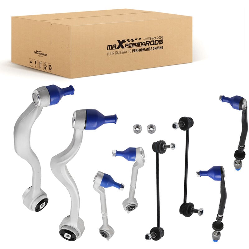 foto del prodotto maxpeedingrods 8pcs suspension arms front control arm kit for bmw 5 e39 520 525d 31351091855