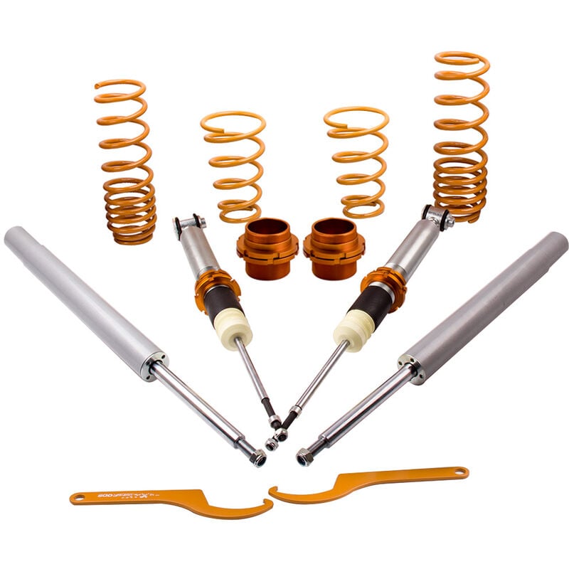 foto del prodotto maxpeedingrods ammortizzatori anteriori posteriori per bmw e34 520i coilovers sospensione