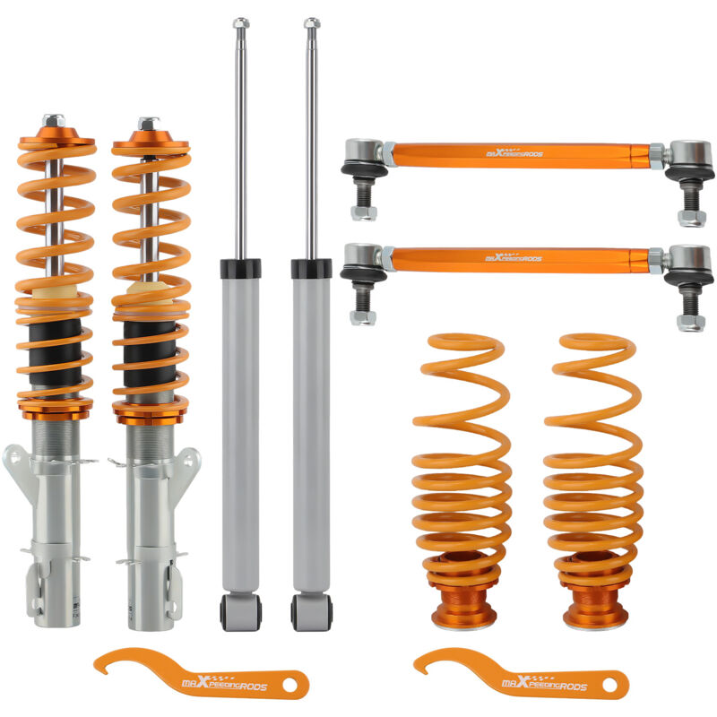 foto del prodotto maxpeedingrods ammortizzatori assetto a ghiera regolabile for seat leon 1m1 1999 2006 syncro