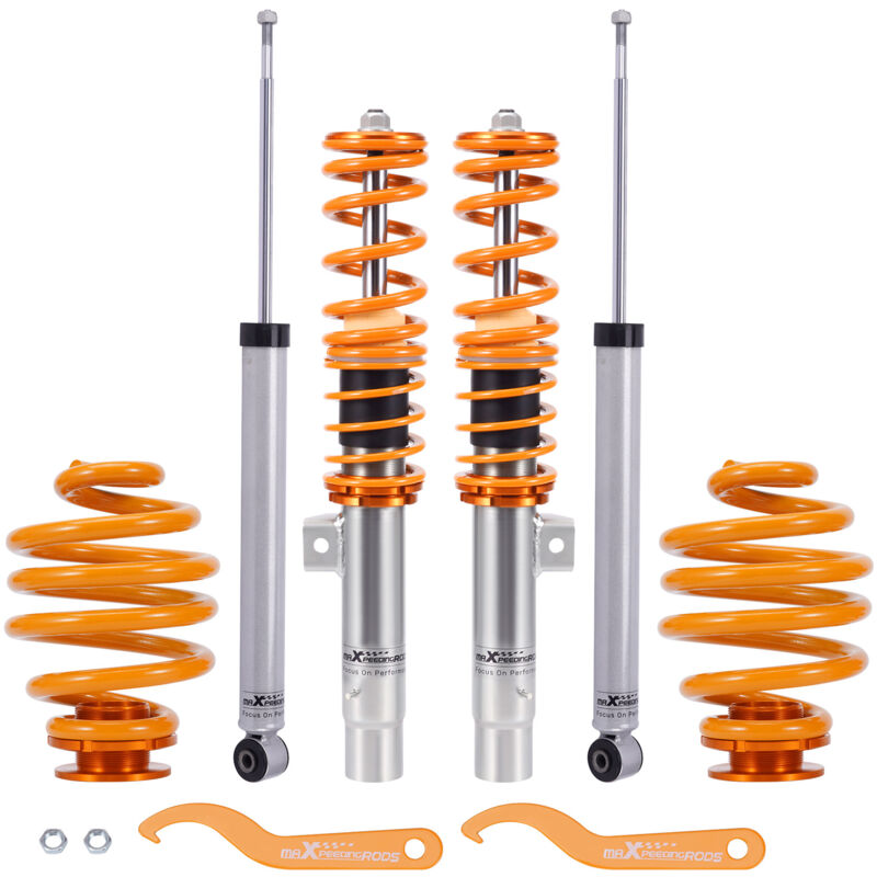 foto del prodotto maxpeedingrods ammortizzatori coilover filettato for bmw serie 3 e46 berlina 320i 325i 318d