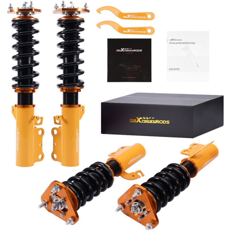 foto del prodotto maxpeedingrods ammortizzatori coilover suspension for toyota celica gt gts fwd t18 coup 90 93