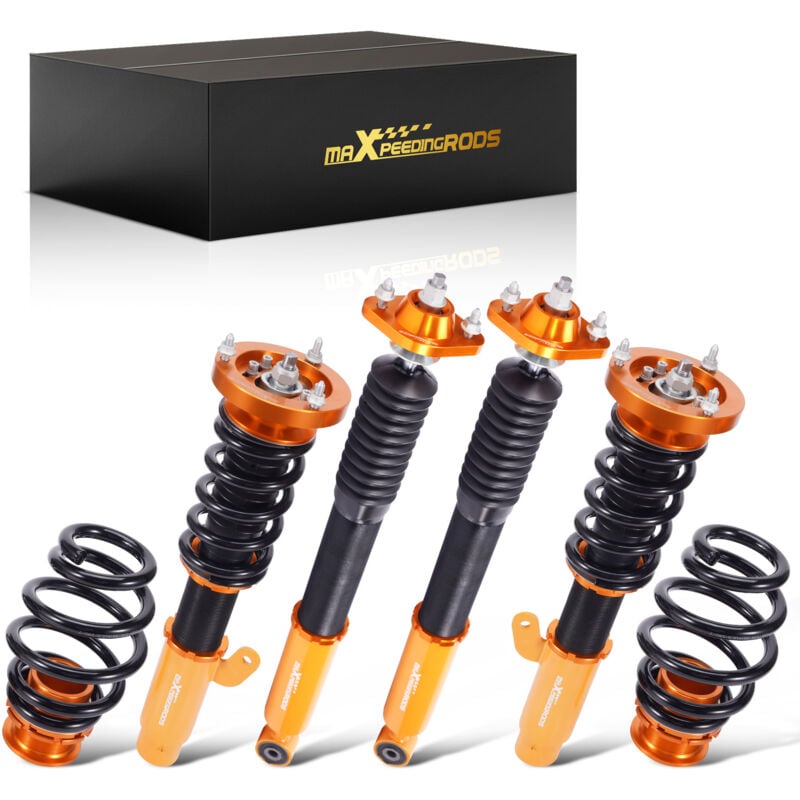 foto del prodotto maxpeedingrods assetto a ghiera regolabile for bmw serie 3 e46 berlina coupe cabrio 1998 2005