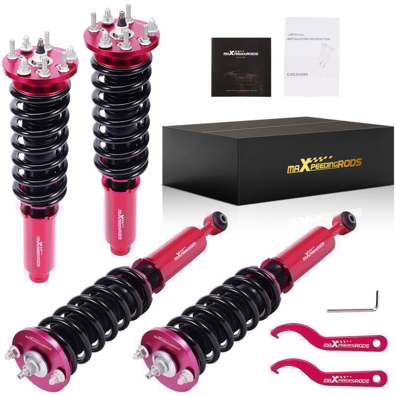 immagine 0 del prodotto maxpeedingrods assetto regolabile a ghiera ammortizzatore for honda accord 7 03 07 cl
