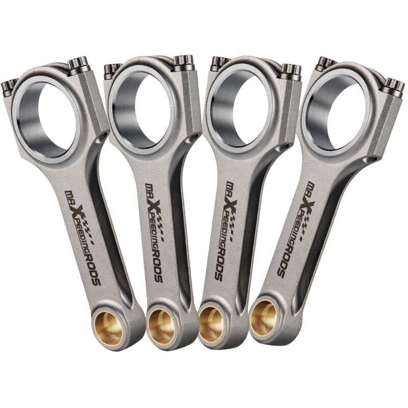foto del prodotto maxpeedingrods - bielas bielle h-beam connecting rods per vw golf mk3 jetta 2.0l aba 8v abf 16v