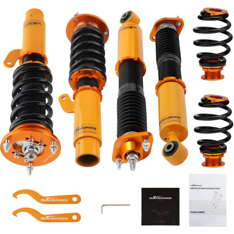 foto del prodotto maxpeedingrods coilover for bmw 3 e46 touring 316i 323i 325i 328i 330i 318d 320d 330d 1999 2005