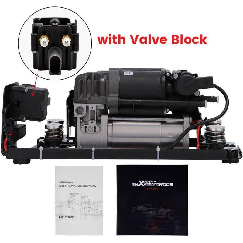 foto del prodotto maxpeedingrods compressore sospensioni pneumatiche valvola staffa per bmw 5 series f07 f11