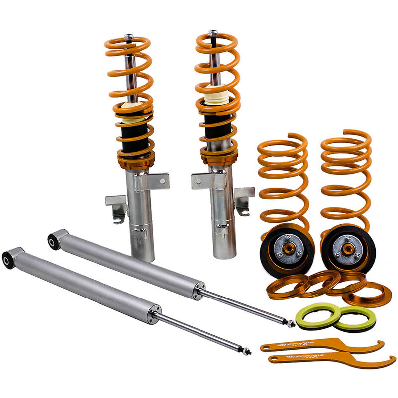 foto del prodotto maxpeedingrods fahrwerk gewindefahrwerk mit vorne hinten f r ford focus ii cabriolet 2.0 tdcigewindefahrwerk vorne hinten f r ford focus ii