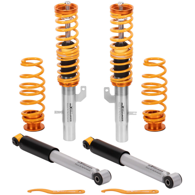 foto del prodotto maxpeedingrods gewindefahrwerk f r citroen citro n c3 pluriel hb 1.4 1.6 1.4 hdi 2003 20102 vordere 2 hintere hhenverstellbar gewindefahrwerk f r