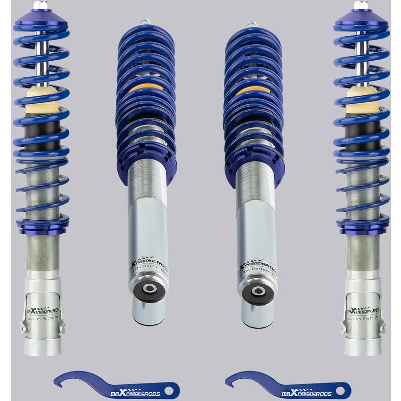 foto del prodotto maxpeedingrods gewindefahrwerk f r vw golf 2 mk2 mk3 vento corrado all models 1989 1995 jetta