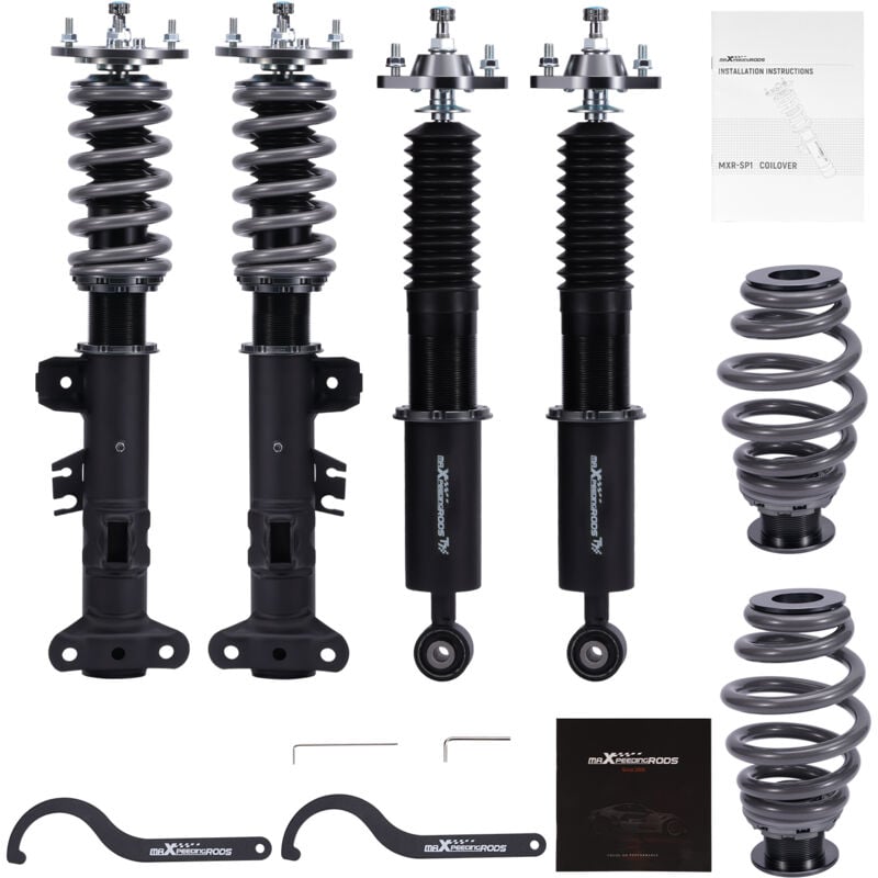 foto del prodotto maxpeedingrods kit assetto a ghiera ammortizzatori for bmw e36 berlina touring 1990 1999