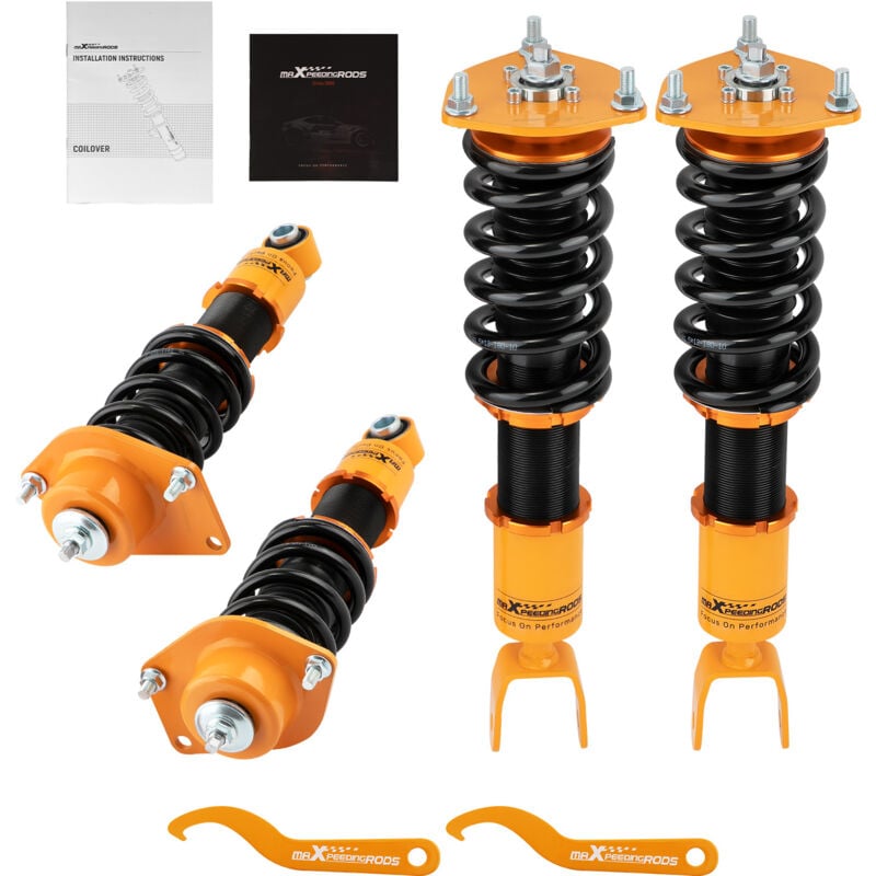 foto del prodotto maxpeedingrods - kit assetto a ghiera ammortizzatori for mazda rx-8 rx8 2004-2008 se3p shocks