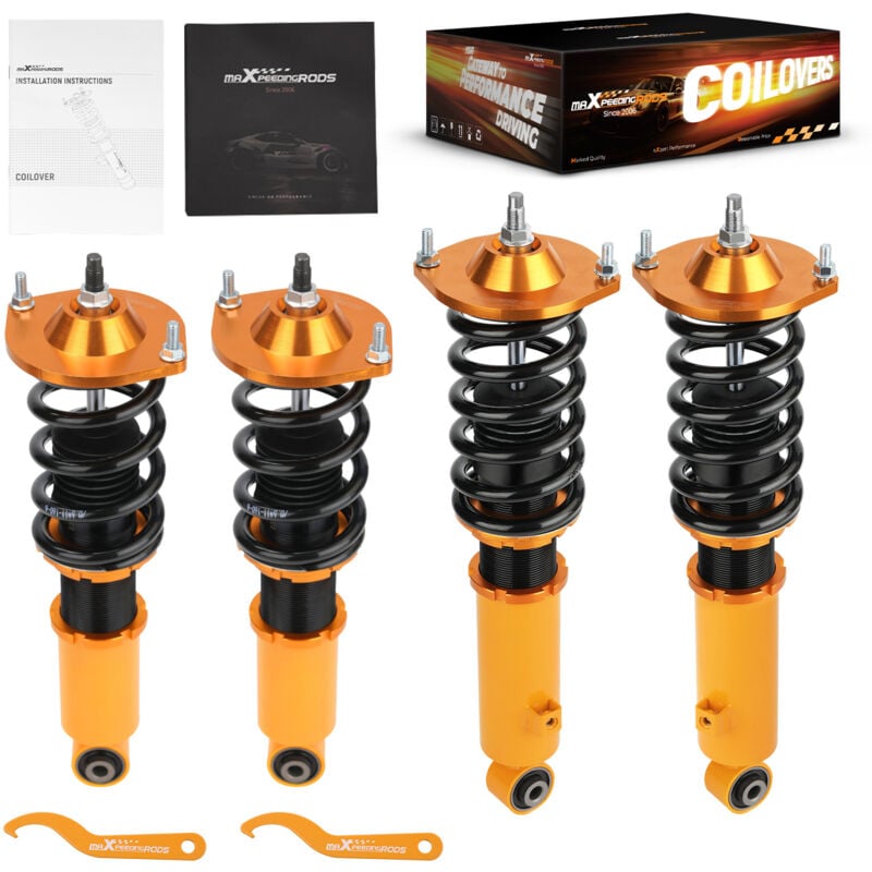 foto del prodotto maxpeedingrods - kit assetto regolabile molle ammortizzatori for mazda mx-5 1 2 na nb 1989-2005