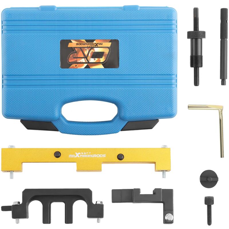foto del prodotto maxpeedingrods messa in fase motore for bmw n42 n46 n46t e81 e82 119350 timing tool kit