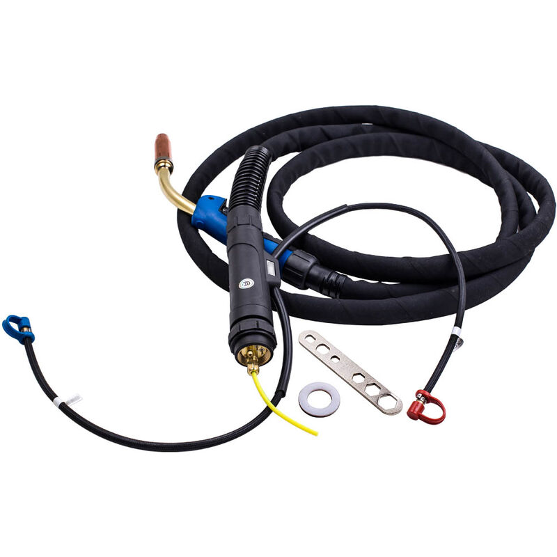 foto del prodotto maxpeedingrods mig mag tube package mb501dl length 4m f r all protective gas gobellationmig mag schweibrenner mb 501 wassergek hlt mit 4 meter