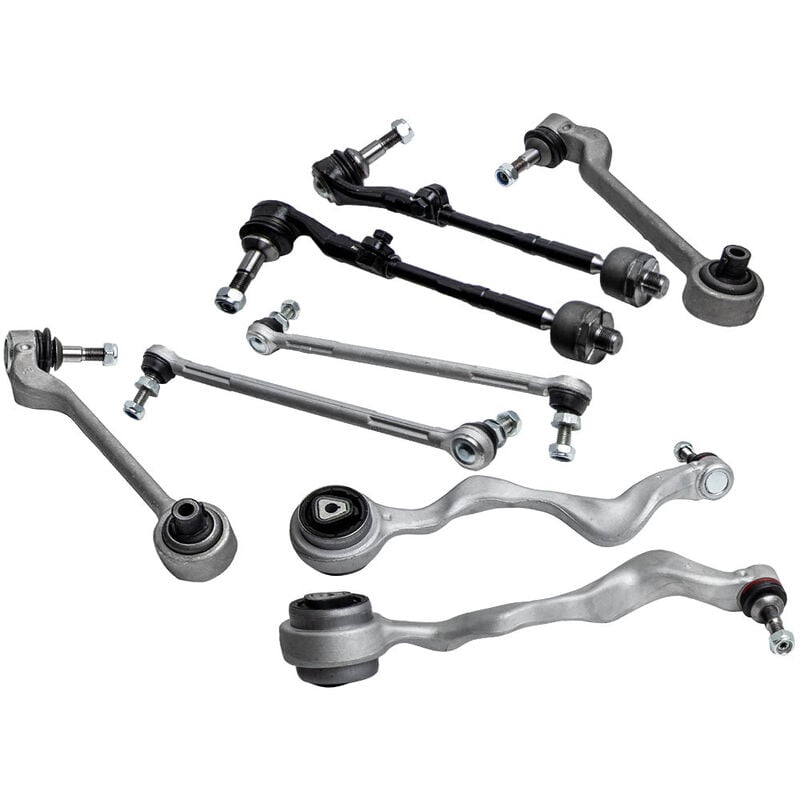 foto del prodotto maxpeedingrods querlenker lenker koppelstange spurstange satz vorn f r bmw 1er e81 e87 e88 e82querlenker vorderachse 8 teilig f r bmw 1er 3er e81