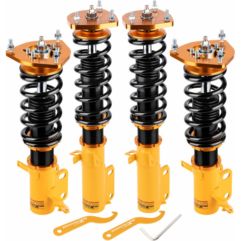 foto del prodotto maxpeedingrods sospensioni ammortizzatore per toyota corolla e90 e100 e110 1987 2000 coilovers