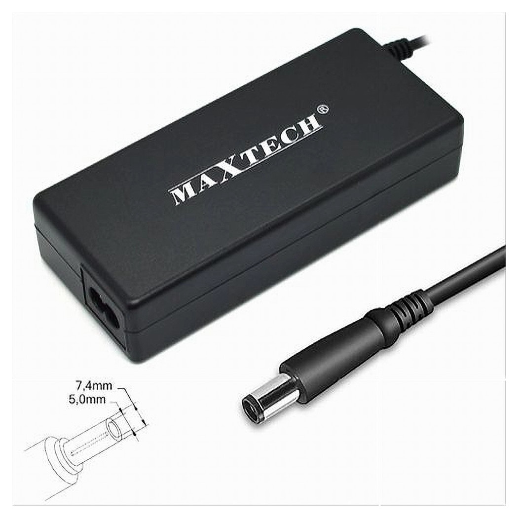 foto del prodotto maxtech adattatore alimentazione caricabatteria per pc hp compaq option pc ca015 
