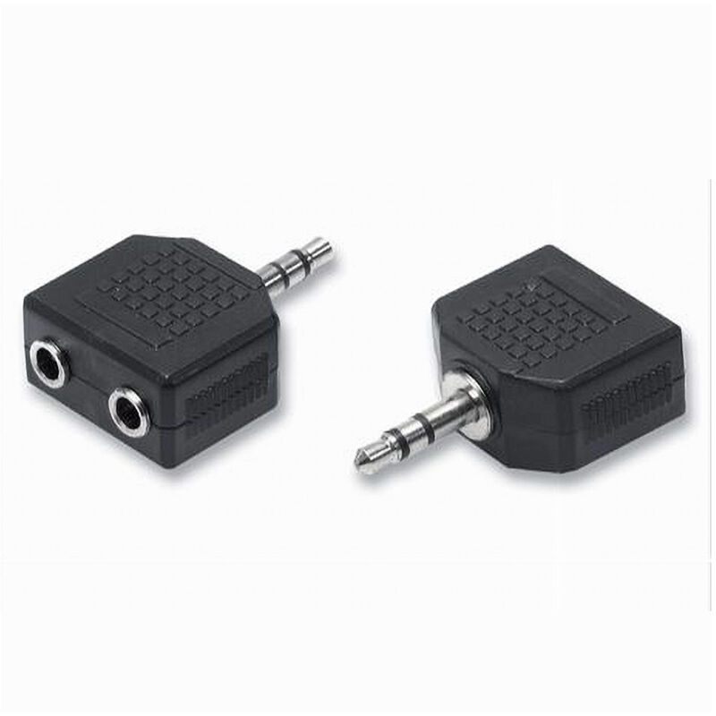 foto del prodotto maxtech adattatore connettore cavo jack 3.5 audio stereo cuffie ipod mp3 c 014 
