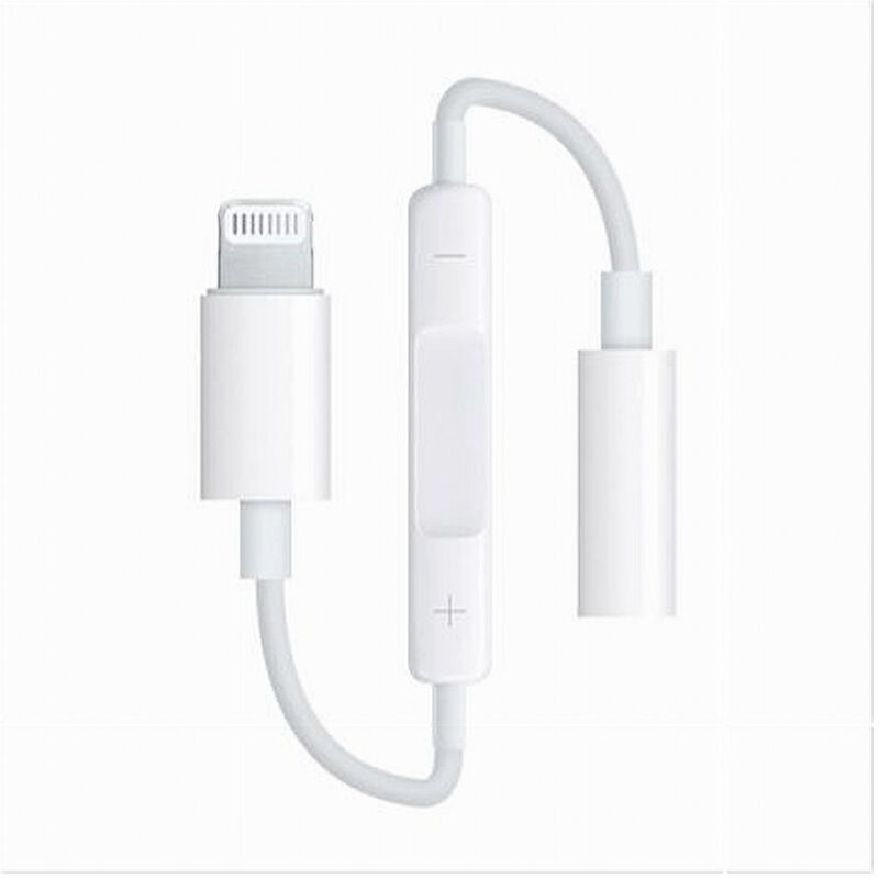 foto del prodotto maxtech adattatore universale lightning a jack 3,5mm per iphone ipad ipod ad ip03 