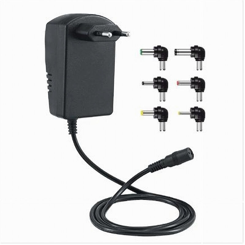 foto del prodotto maxtech alimentatore universale 8 adattatori switch 3 12v pc notebook fotocamera ca s032 