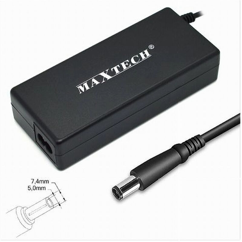 foto del prodotto maxtech caricabatteria 19v 4,74a 90w per notebook hp pc alimentatore pc ca006 