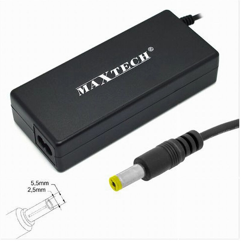 foto del prodotto maxtech caricabatteria notebook pc alimentatore per asus 19v 3,16a 60w pc ca004 