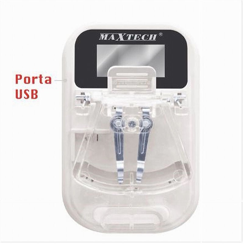 foto del prodotto maxtech caricabatteria universale caricatore lcd usb per cellulare fotocamera maxtech cal on001 